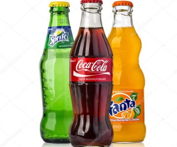 Coca cola - Fanta ( cam şişe )